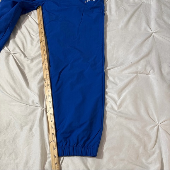 YoungLA men’s Blue Joggers with Logo - Picture 3 of 4